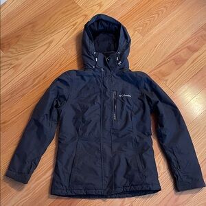 Women's Size S Navy Blue Columbia Sportswear Winter Coat